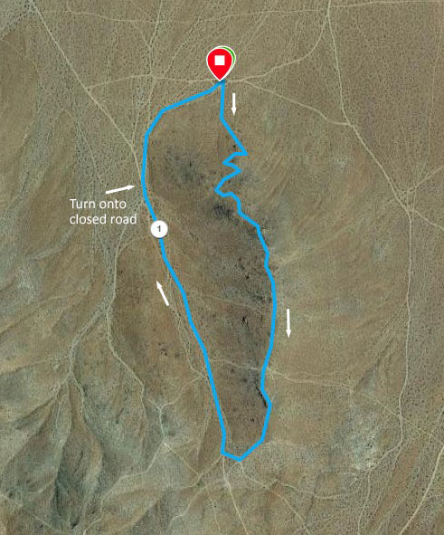 Lone Ridge Trail Map