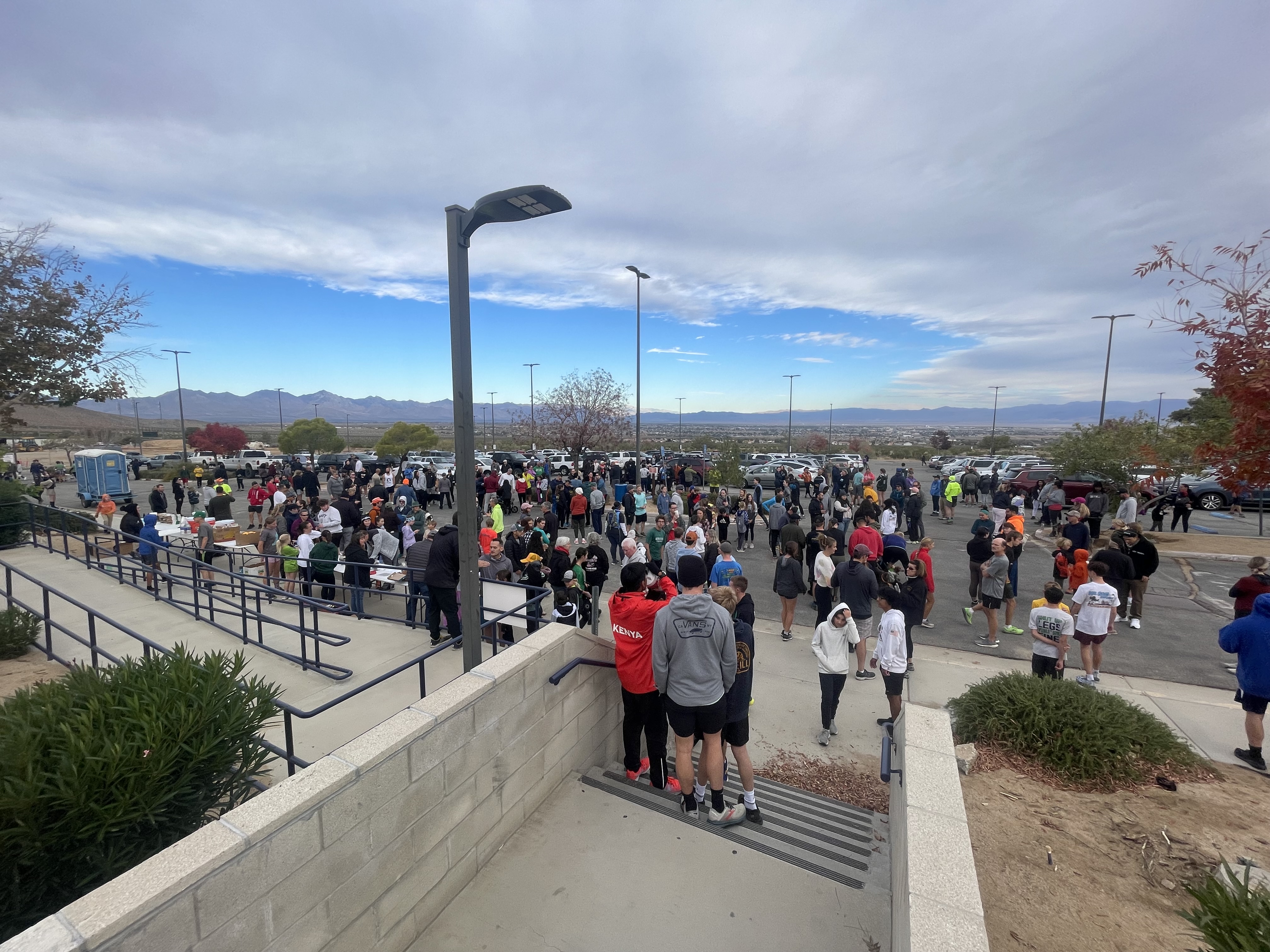 Mingling at the Start